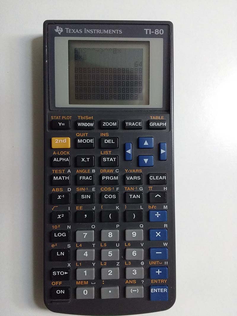 Calculadora Texas Instruments TI80 (nº 133) Casio 880
