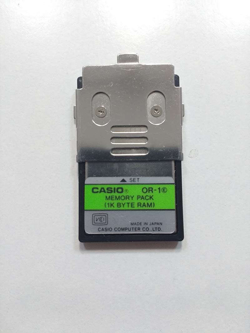 Módulo de memoria Casio OR-1E (1Kb)
