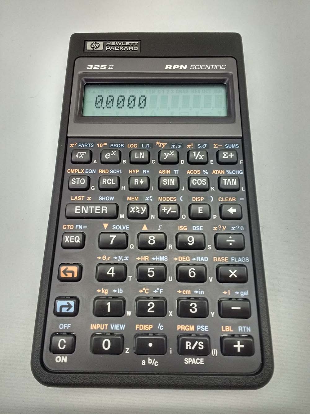 prefacio en casa Muchas situaciones peligrosas Calculadora HP 32SII RPN con funda (nº230) – Casio 880