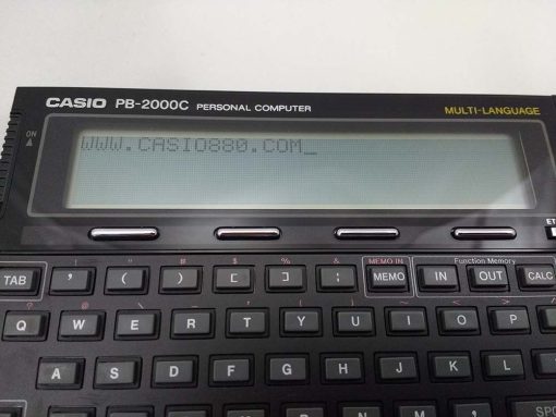 Calculadora Casio PB-2000C (nº 242) - Imagen 4