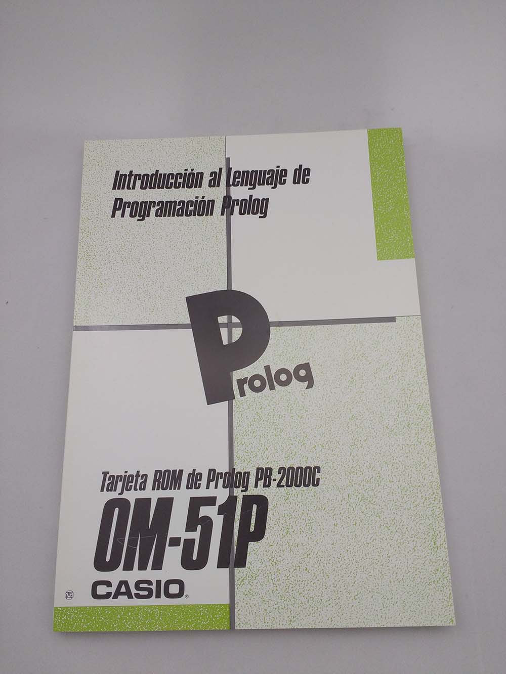 CASIO ROM CARD OM-51P PROLOG (nº243) NEW without keyboard overlay - Image 5