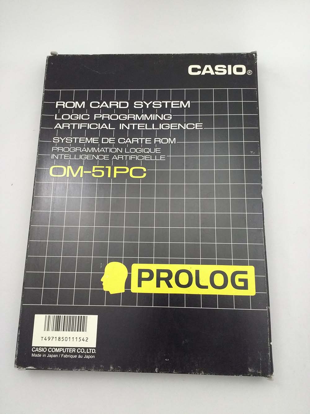 CASIO ROM CARD OM-51P PROLOG (nº243) NEW without keyboard overlay - Image 6