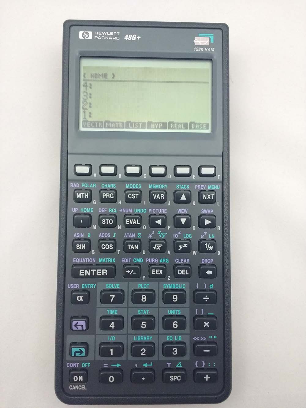 Calculator HP 48G+ PLUS with case BLACK LCD ( 334) Casio 880