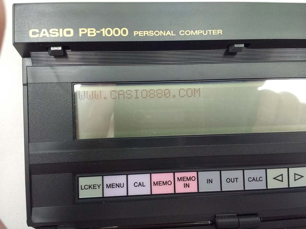 Casio calculator PB-1000 (# 351) - Image 4