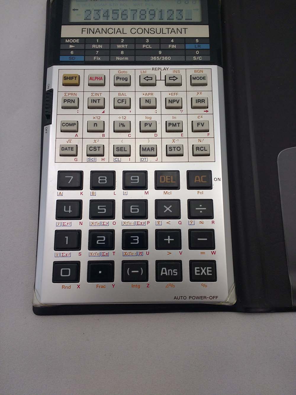 Casio calculator FC-200 (# 356) - Image 4