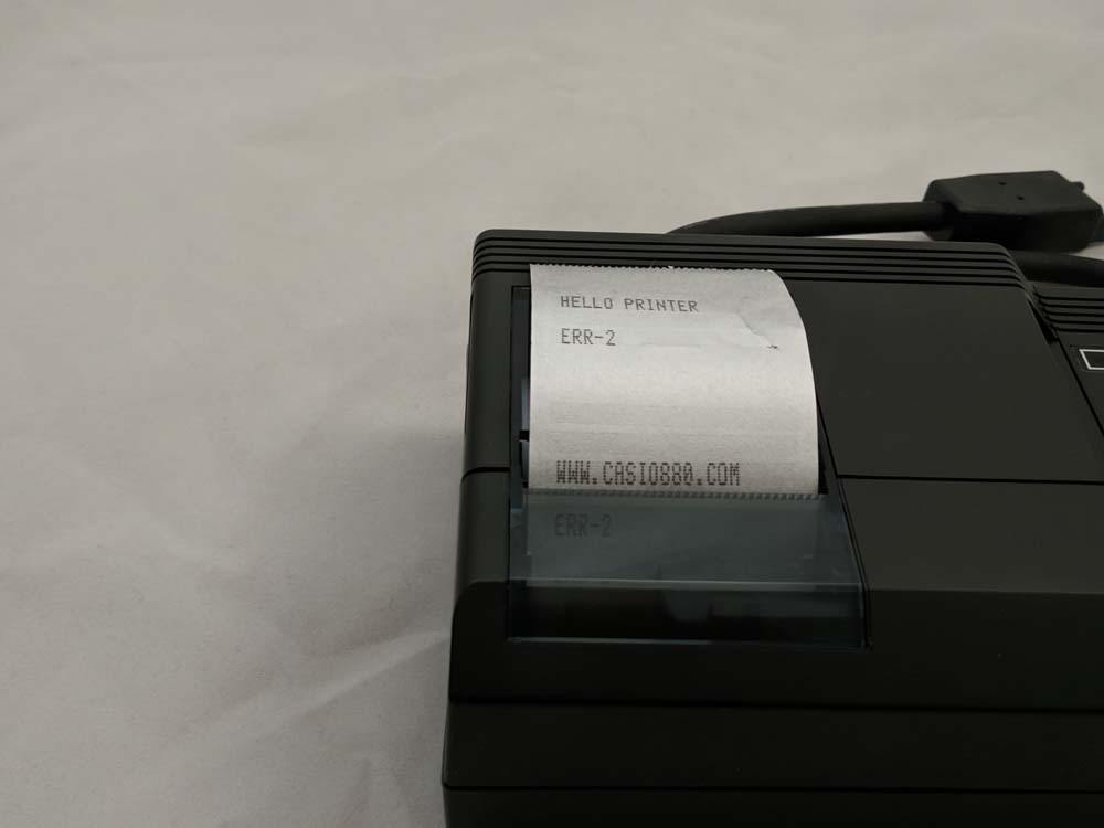 Impresora Casio FP-10 # 420 - Imagen 4