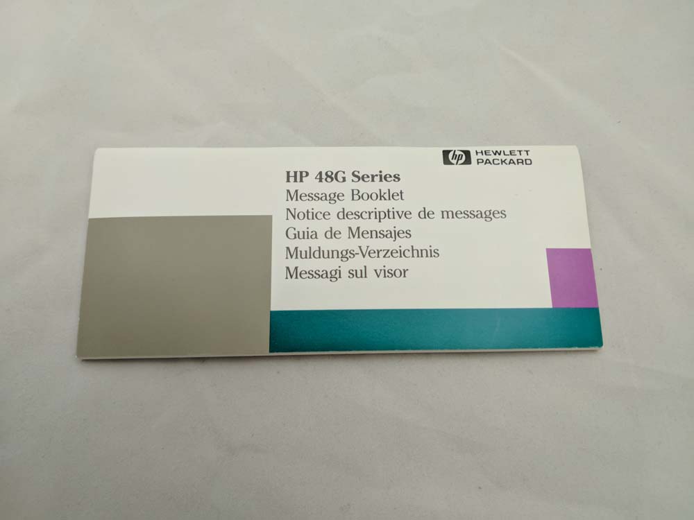 Calculatrice HP 48GX - Excellente état - Modèle Financier Fabriqué à Singapour - Piles Incluses