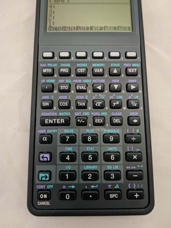 Calculadora HP 48GX LCD NEGRO # 426 - Imagen 4