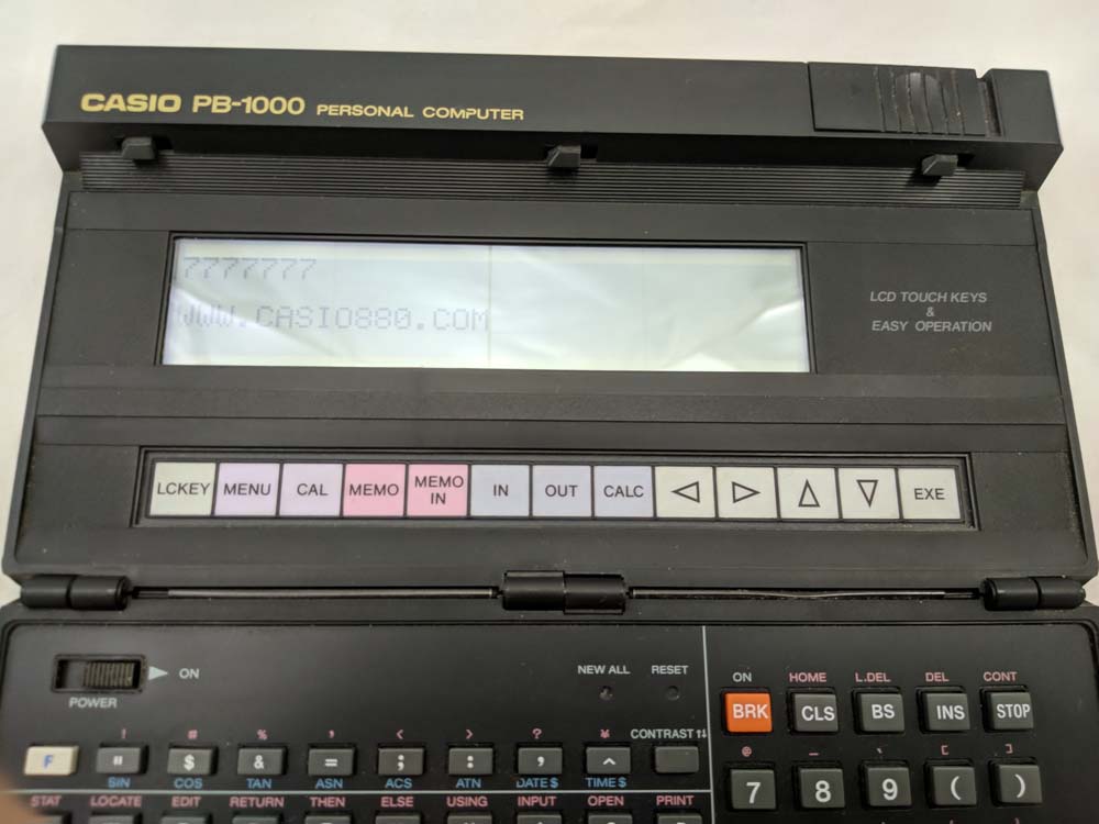 Casio calculator PB-1000 # 428 - Image 3