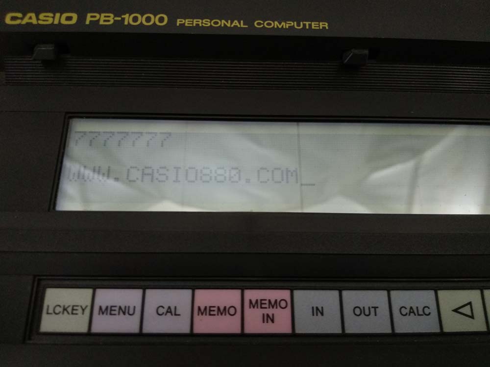 Casio calculator PB-1000 # 428 - Image 4