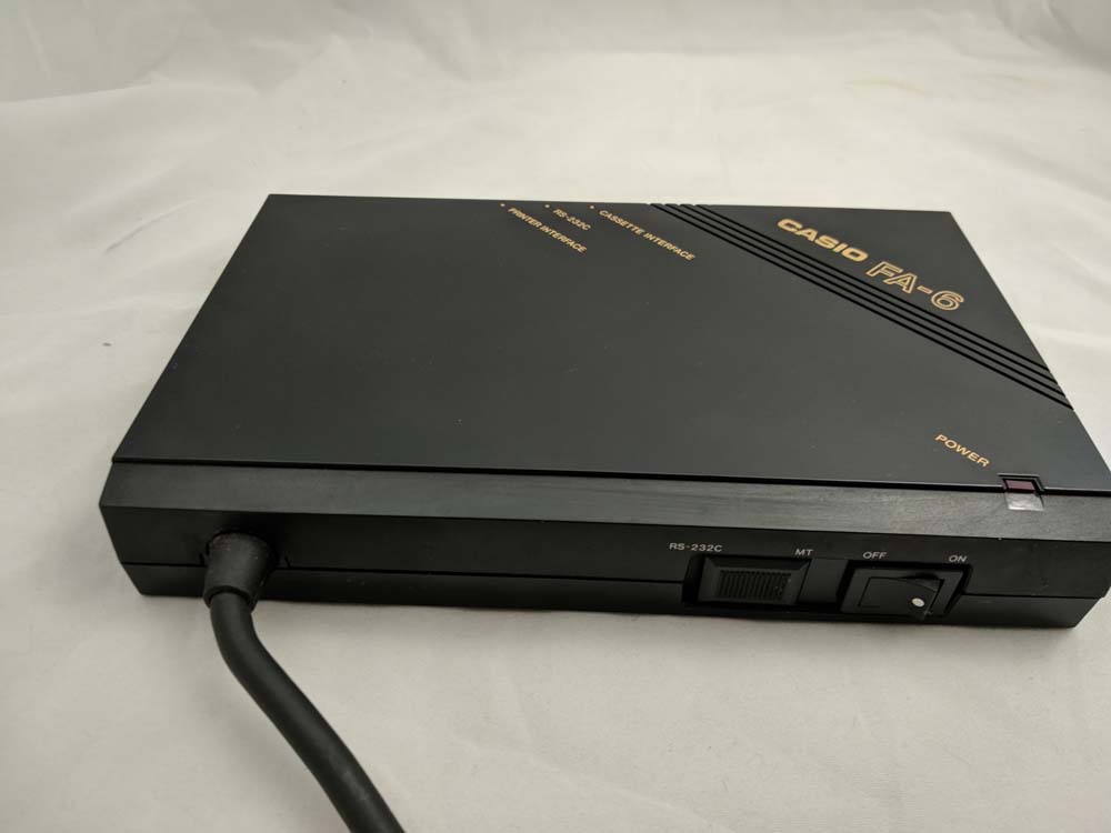 Interface Casio FA-6 #459 – Casio 880