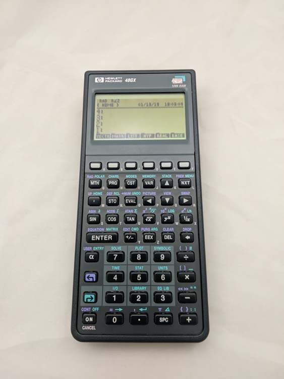HP Calculator BLACK LCD # 473 - Image 2