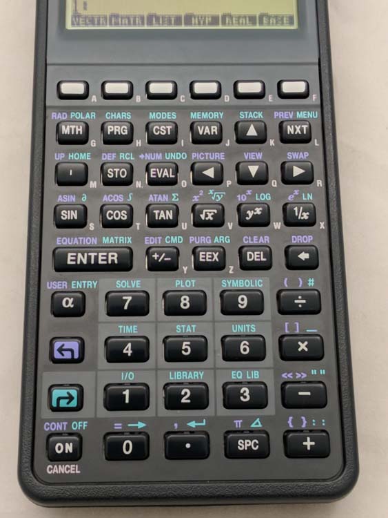 HP Calculator BLACK LCD # 473 - Image 4