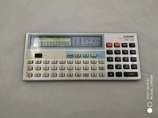 Casio calculator PB-100 # 493