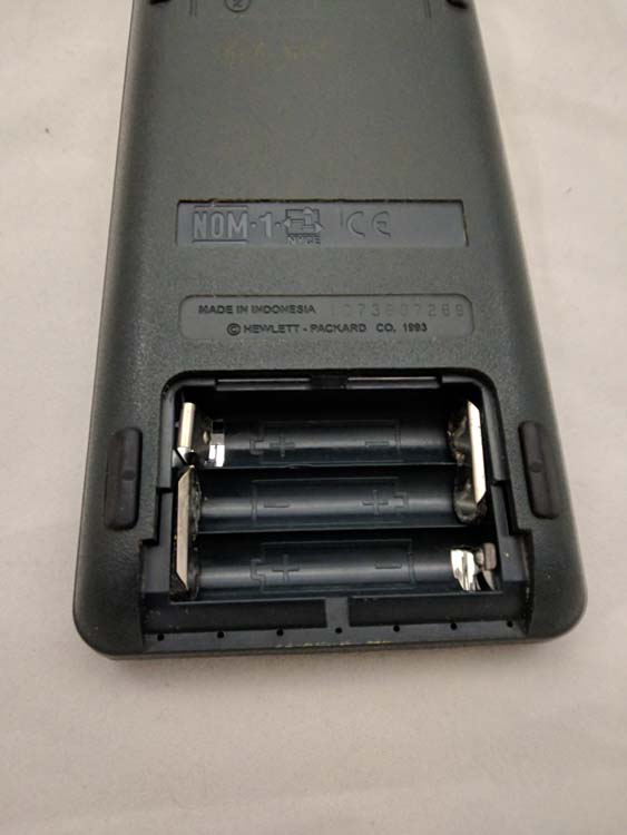 HP Calculator 48GX with case # 494 SMALL DEFECT - Image 7