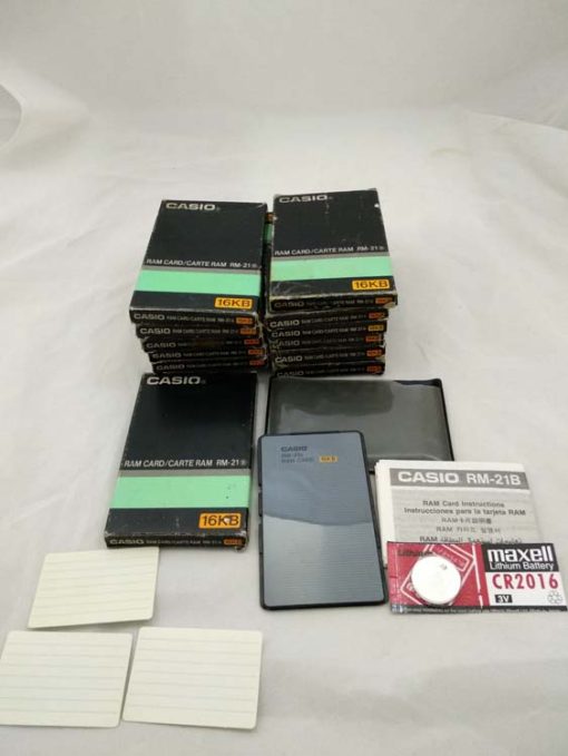 Module Casio RM-21(B) 16kb RAM CARD, NEW for Casio HW-1 # 504