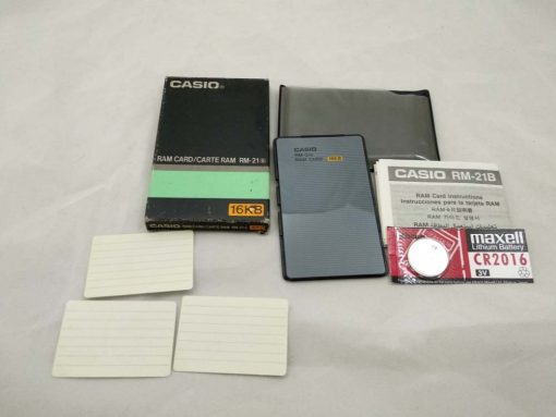 Module Casio RM-21(B) 16kb RAM CARD, NEW for Casio HW-1 # 504 - Image 2