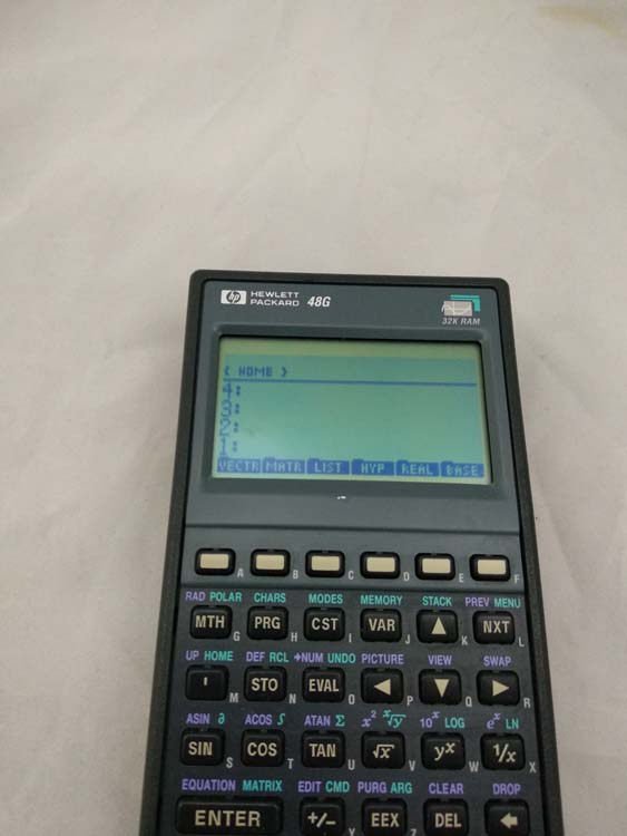 Calculadora HP 48G con funda # 518 - Imagen 3