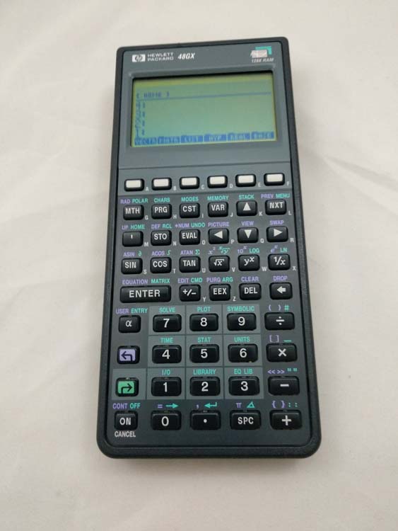 HP Calculator 48GX with case # 533 - Image 2