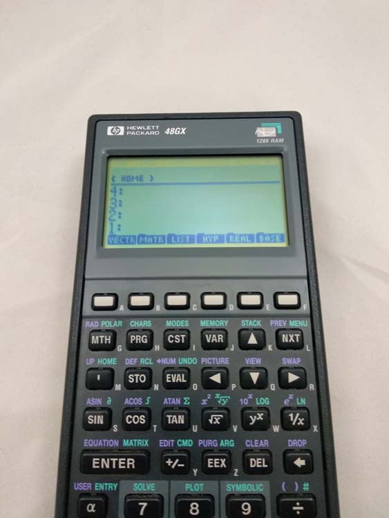 HP Calculator 48GX with case # 533 - Image 3