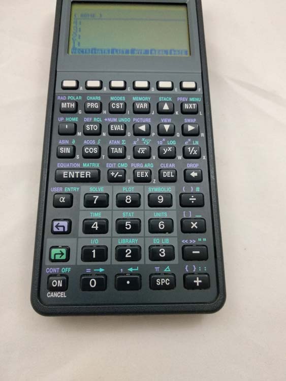 HP Calculator 48GX with case # 533 - Image 4