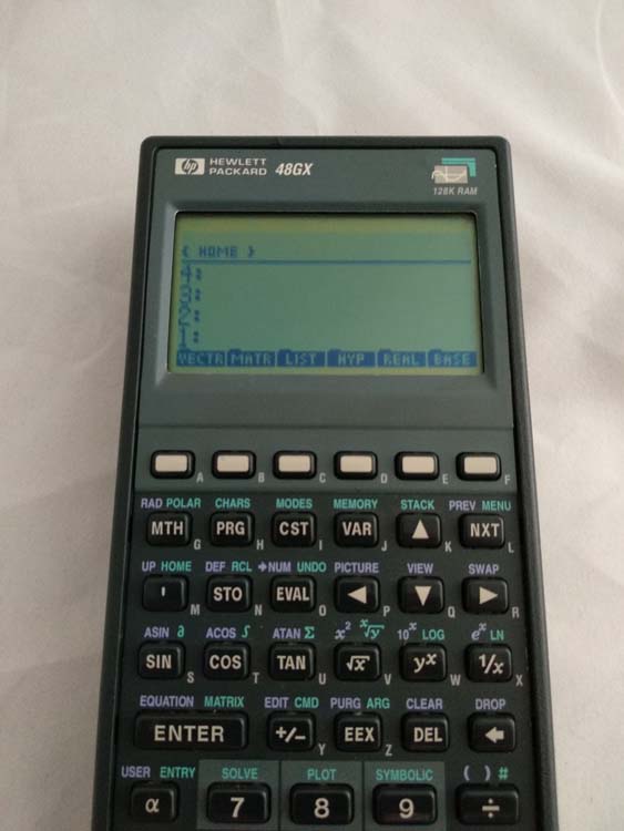 Calculadora HP 48GX con funda # 537 - Imagen 3