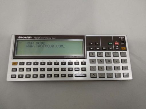 Sharp calculator PC-1360 with Memory Card 16kb CE-2H16M # 556 - Image 2