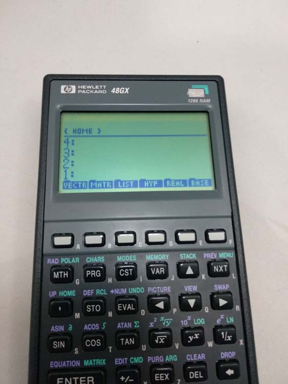 HP Calculator 48GX with case # 572 - Image 3
