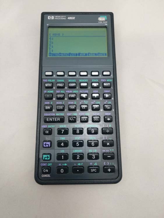 HP Calculator 48GX with case # 574 - Image 2