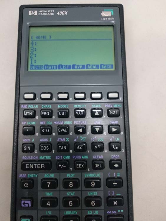 HP Calculator 48GX with case # 574 - Image 3