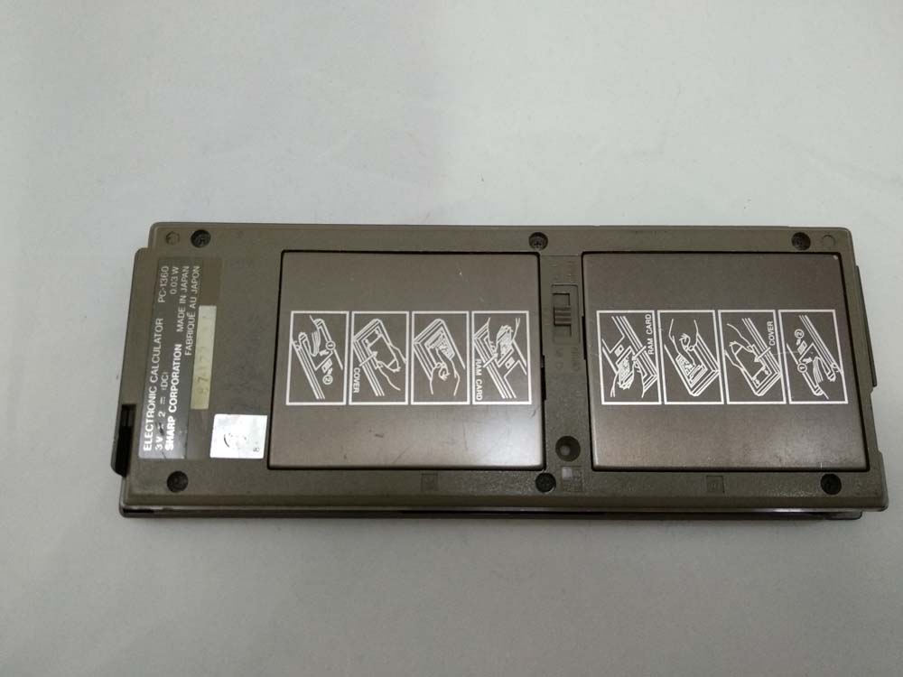 Calculadora Sharp PC-1360 y Tarjeta de Memoria 16kb CE-2H16M # 596 - Imagen 7