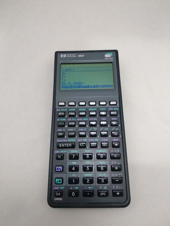 HP Calculator 48GX with case # 602 - Image 2