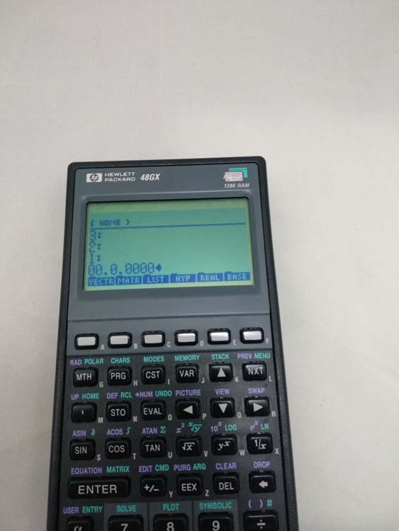 HP Calculator 48GX with case # 602 - Image 3