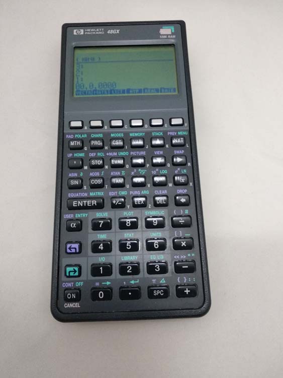 HP Calculator 48GX with case # 602 - Image 4
