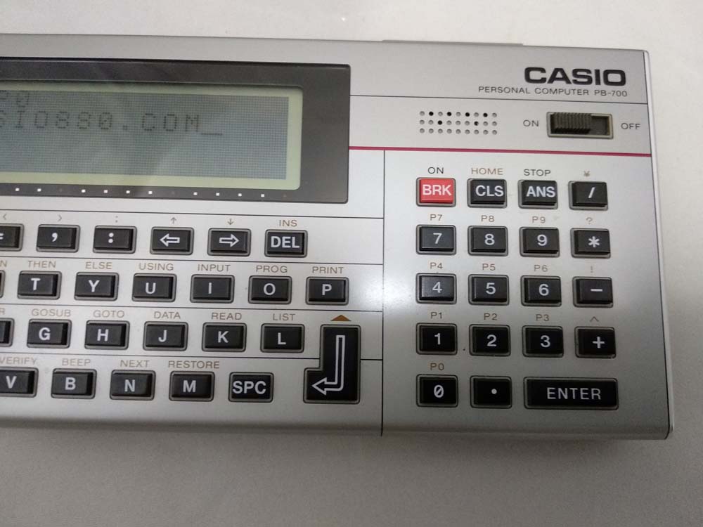Casio calculator PB-700 with case #  604 - Image 4