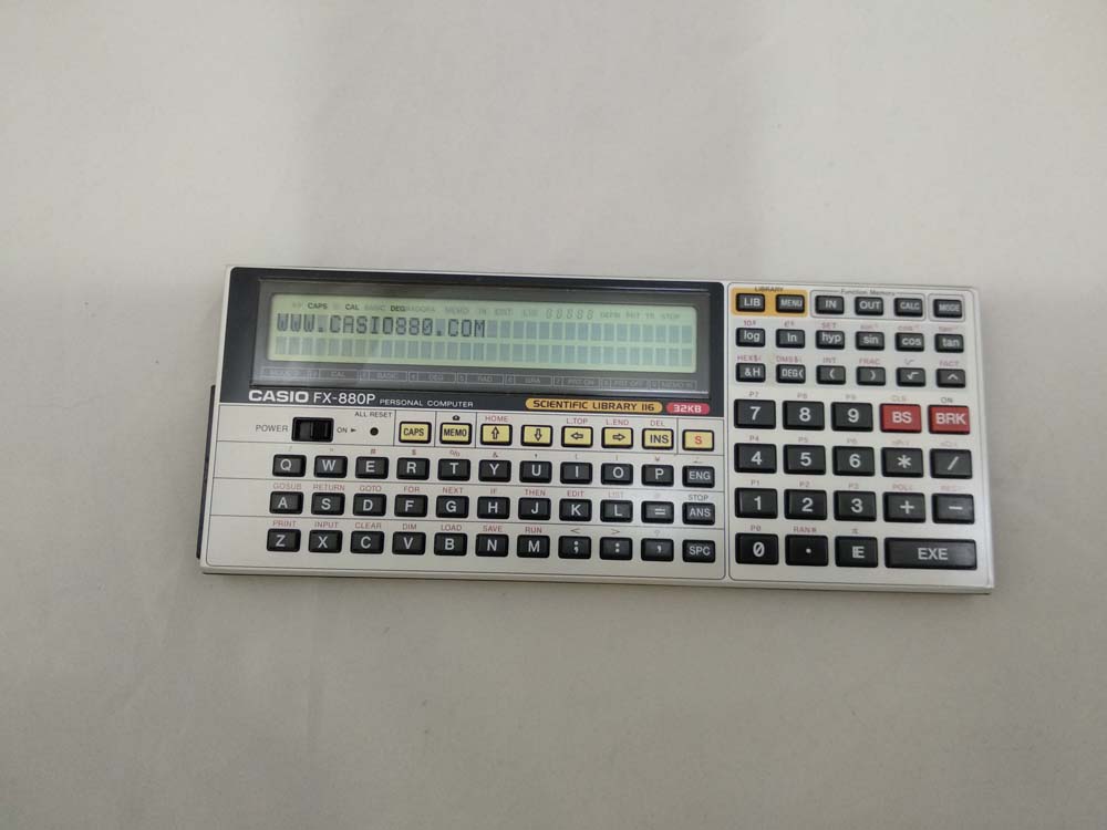 Casio calculator FX-880p  # 606 - Image 2