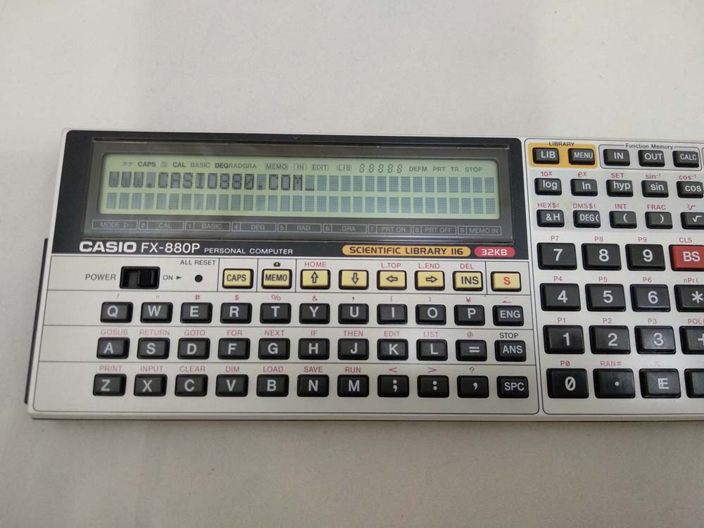 Casio calculator FX-880p  # 606 - Image 3