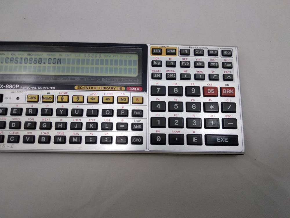 Casio calculator FX-880p  # 608 - Image 4
