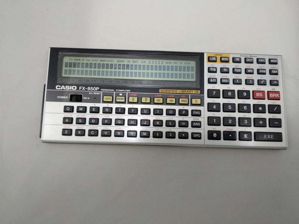 Casio calculator FX-850p # 610 - Image 2