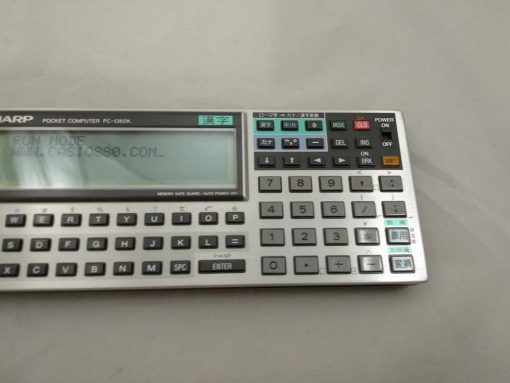 Calculadora Sharp PC-1360K con Tarjeta de Memoria 16kb CE-2H16M # 646 - Imagen 6