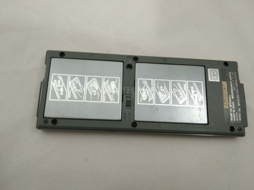 Calculadora Sharp PC-1360K con Tarjeta de Memoria 16kb CE-2H16M # 646 - Imagen 9