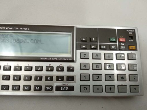 Calculadora Sharp PC-1360 y Tarjeta de Memoria 8kb CE-212M # 656 - Imagen 5