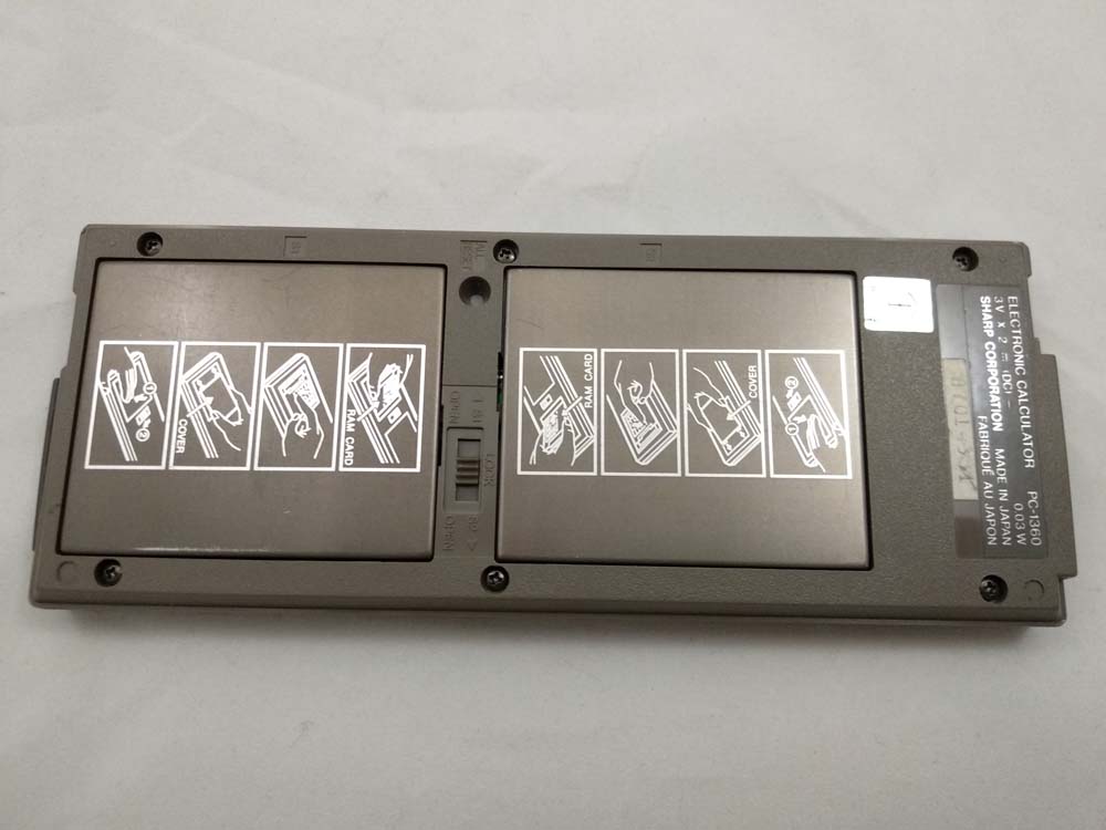 Calculadora Sharp PC-1360 y Tarjeta de Memoria 8kb CE-212M # 656 - Imagen 8