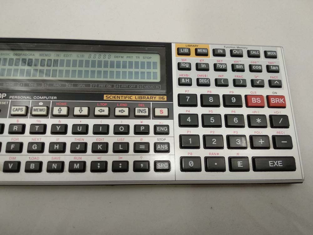 CASIO FX 880P calc - computer BASIC (better than FX-850P) - 32 KB - like new ! EUR 329,00 - FR