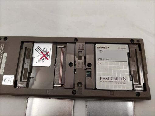 Calculadora Sharp PC-1360 y Tarjeta de Memoria 8kb CE-212M # 696 - Imagen 8