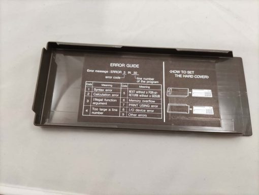 Calculadora Sharp PC-1360 y Tarjeta de Memoria 8kb CE-212M # 696 - Imagen 9