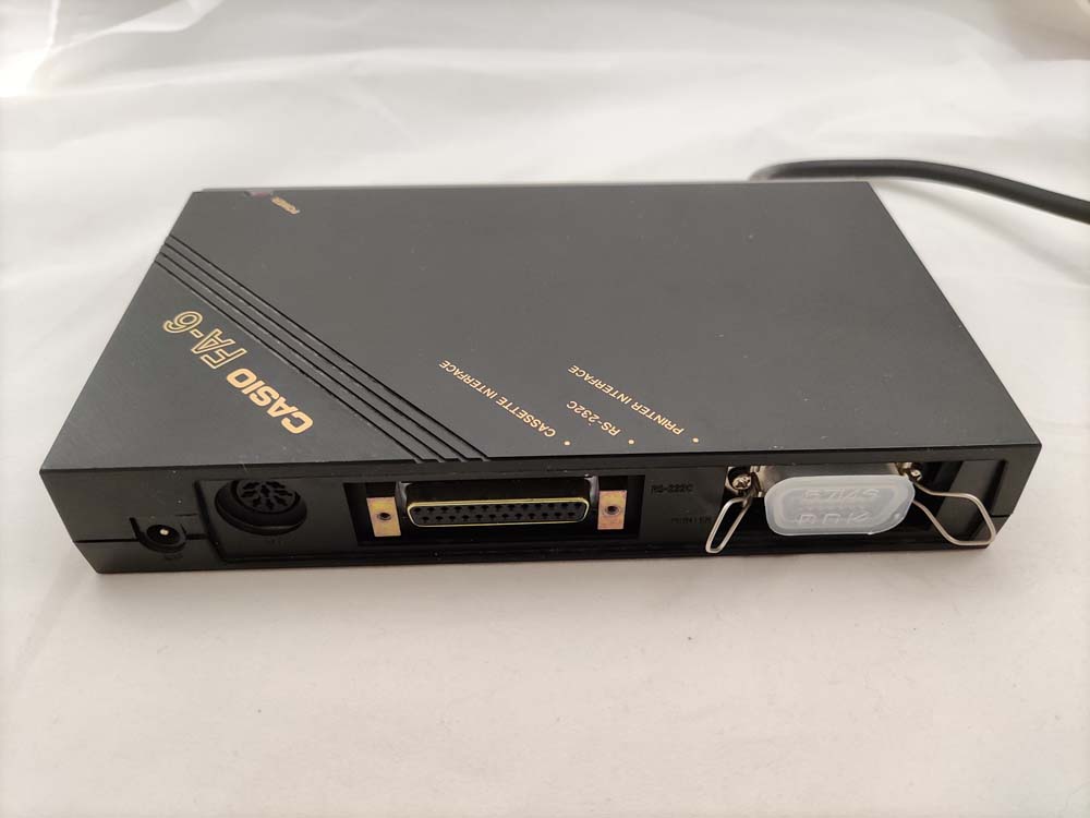 Interface Casio FA-6, External tape / Centronic / RS-232 #700 
