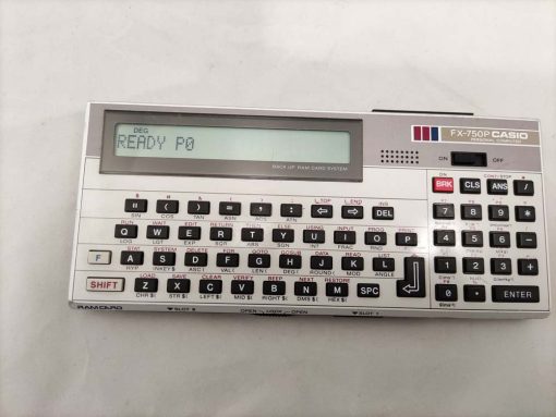 Casio calculator FX-750P with Memory module RC-4# 718 – Casio 880