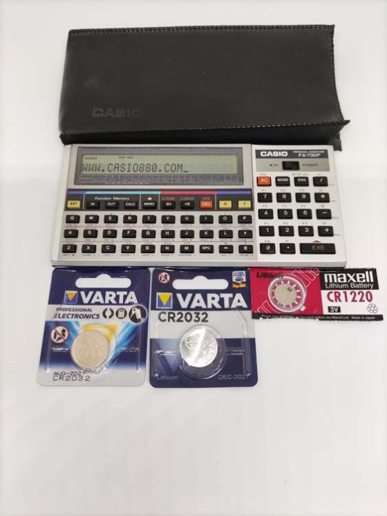 Casio calculator FX-730P # 753 | Casio 880