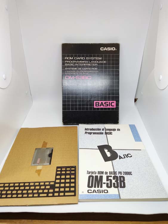 CASIO ROM CARD OM-53B BASIC (copia) - Image 2